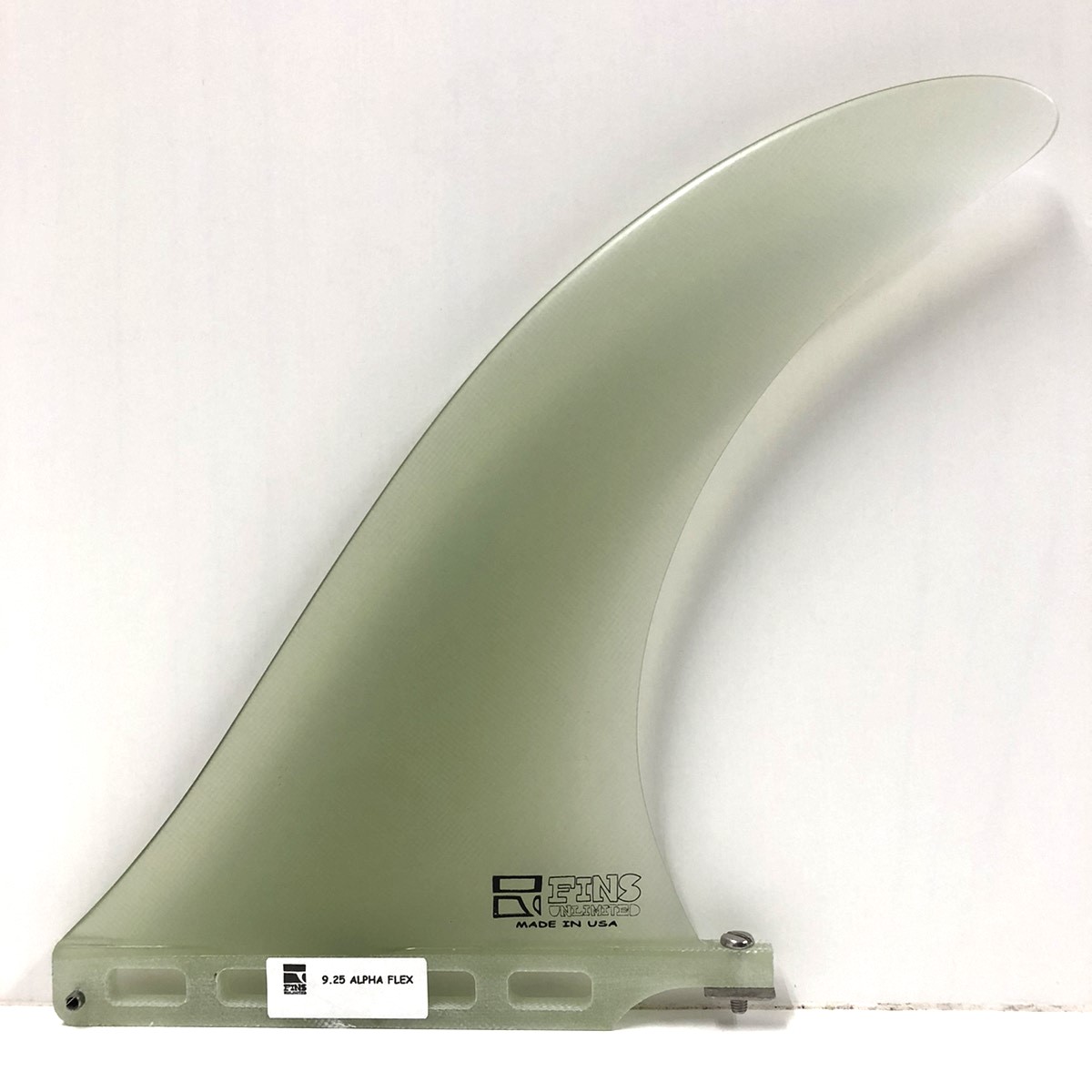 FINS UNLIMITED / ALPHA FLEX 9.25 CLEAR